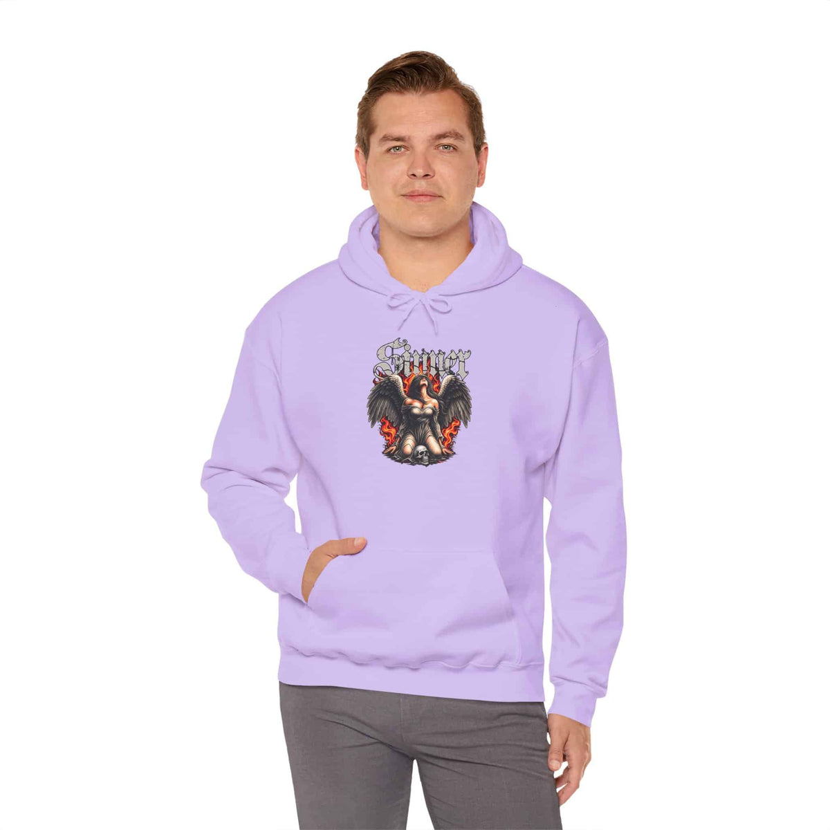 Sinner’s Flame Hooded Sweatshirt image 68