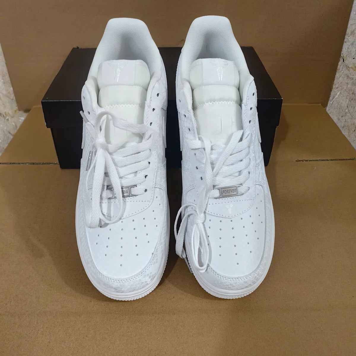 Kobe Bryant x AF 1 Low Triple White Shoes Sneakers - nk0004496 image 11