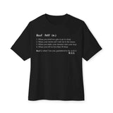 Beef Definition Unisex Oversized Boxy Tee image 0