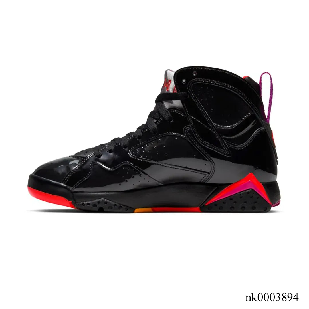 AJ 7 Black Gloss Shoes Sneakers - nk0003894 image 1