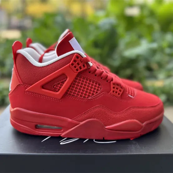 AJ 4 Triple Red Shoes Sneakers - nk0004844 image 6
