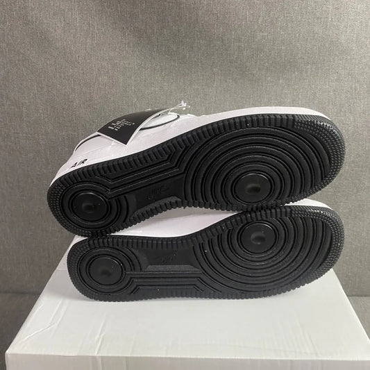AF 1 '07 Low "White Black Outline Swoosh" Shoes Sneakers - nk0005358 image 2