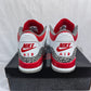 AJ 3 Retro Fire Red Shoes Sneakers - nk0002330 image 8