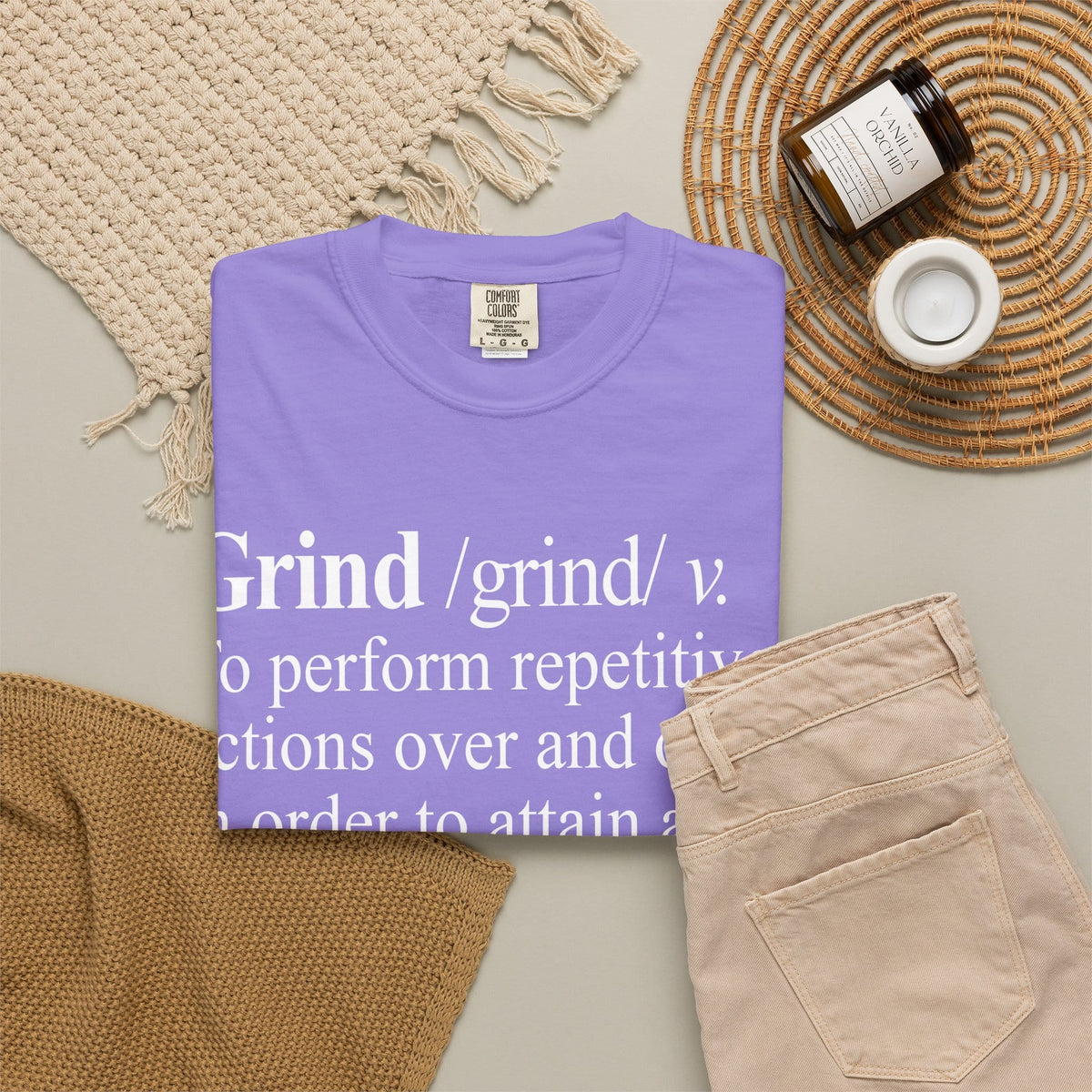 Grind Definition Unisex Garment-Dyed T-shirt image 31