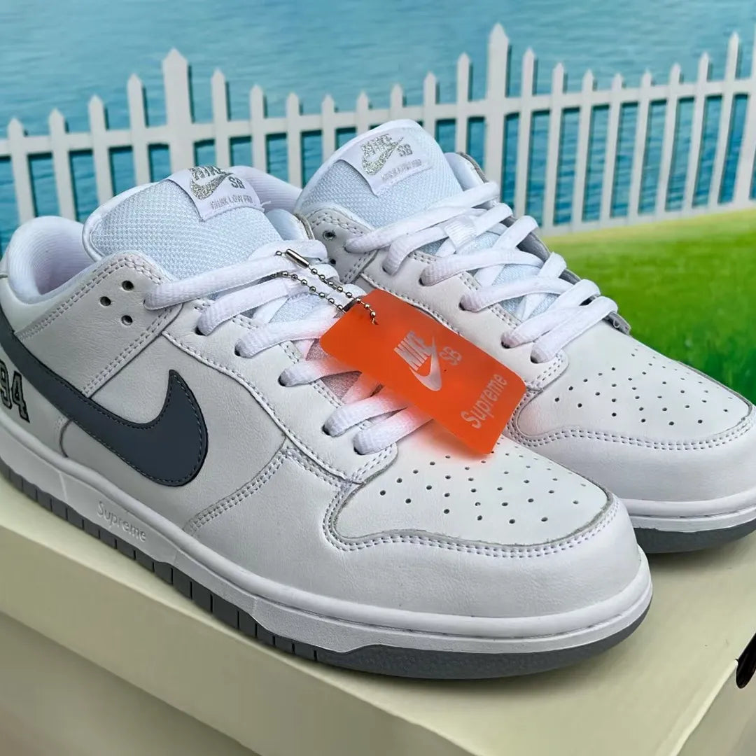 SUP x Dunk Low SB White Shoes Sneakers - nk0004520 image 4