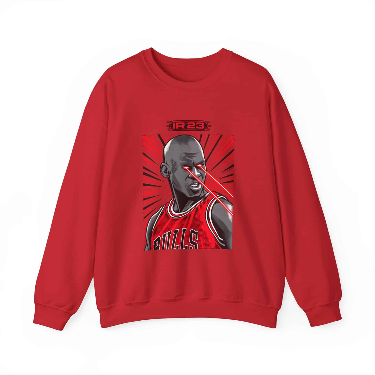Graphic Print Crewneck Sweatshirt - POD0032 image