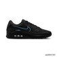 AM 90 Black University Blue Shoes Sneakers – nk0004388 image
