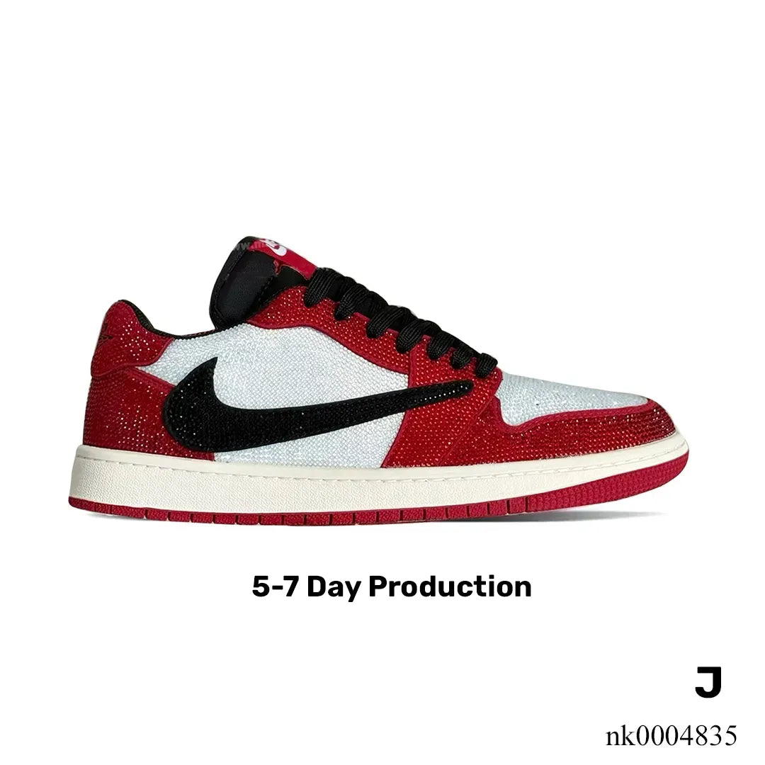 AJ 1 Low Chicago Crystal Shoes Sneakers – nk0004835 image