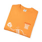 Halloween Basketball Skeleton Unisex Garment-Dyed T-shirt image 62