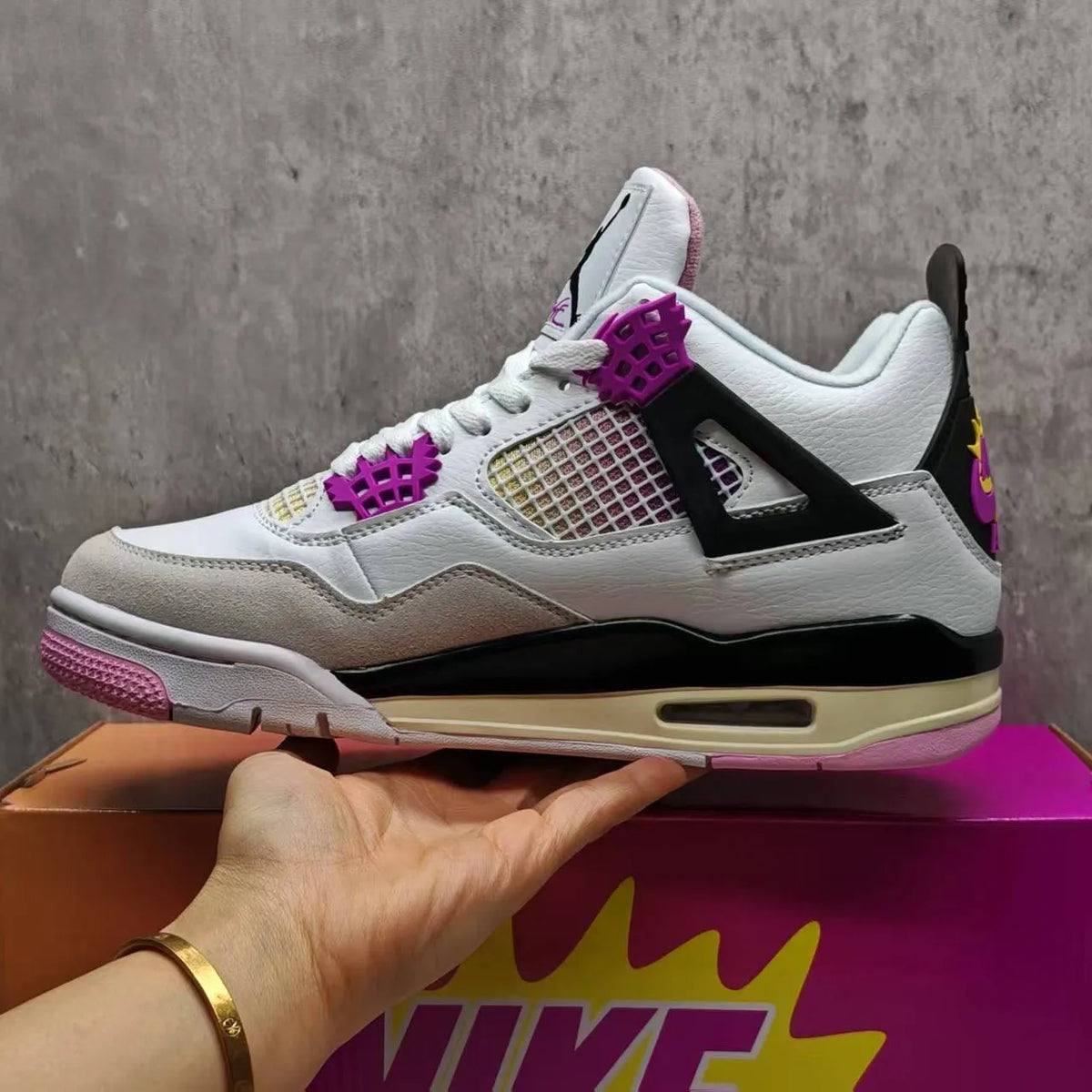 AJ 4 Comic Shoes Sneakers - nk0004726 image 3