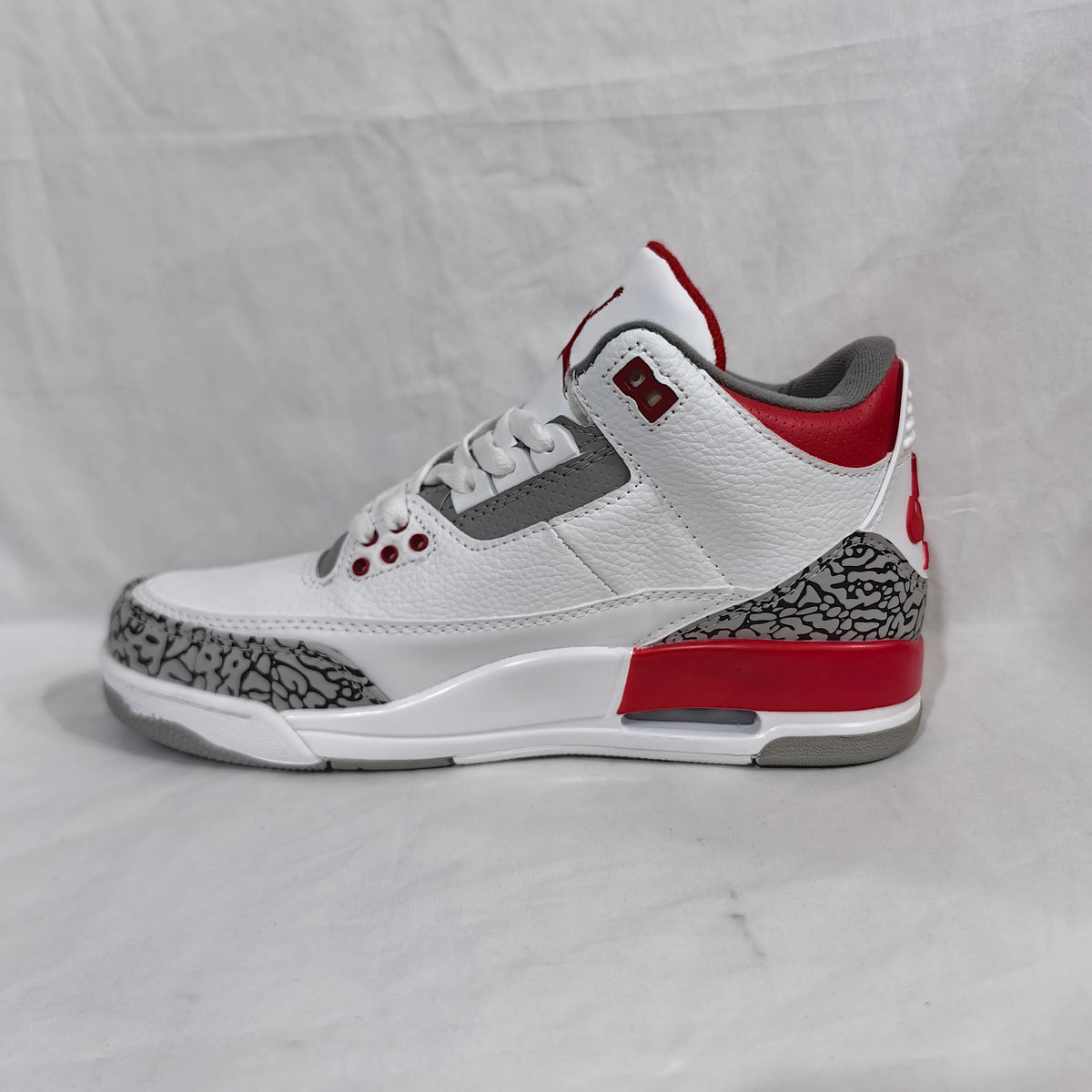 AJ 3 Retro Fire Red Shoes Sneakers - nk0002330 image 12