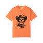 Outlaw Skull Unisex Garment-Dyed T-shirt image