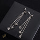 CH Triple Charm Drop Earrings - CH0157 image 2