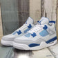 AJ 4 Retro Military Blue Shoes Sneakers - nk0002241 image 8