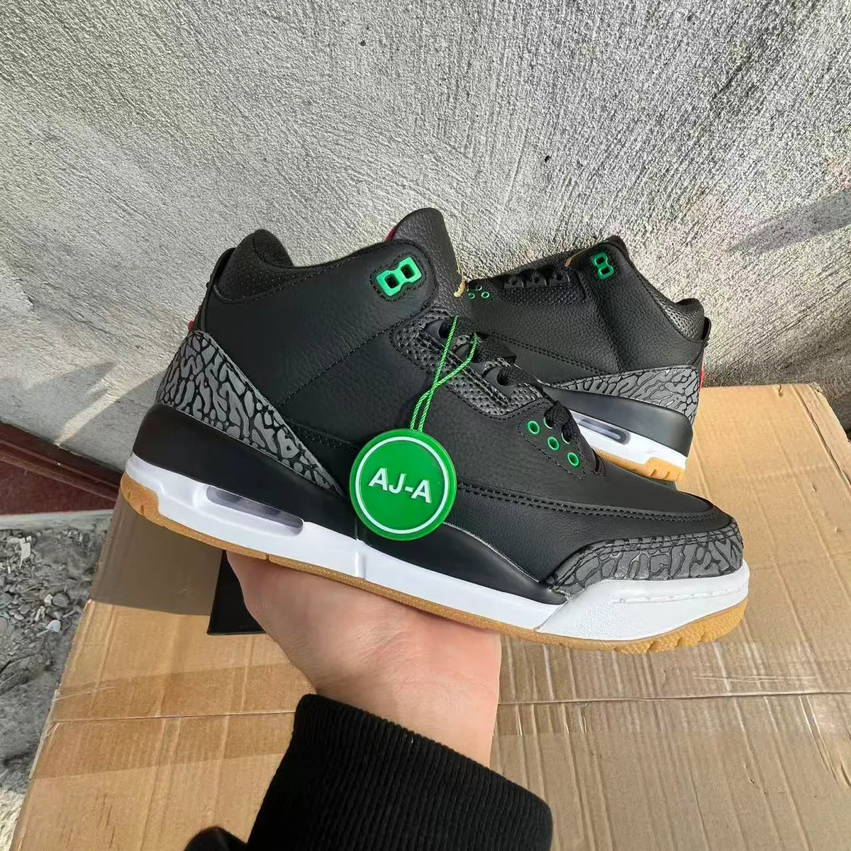 Teyana Taylor x AJ 3 A Rose From Harlem Shoes Sneakers – nk0004847 image 5