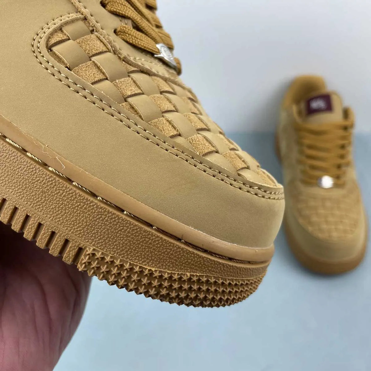 AF 1 Low Retro Premium "Wheat" Shoes Sneakers - nk0005388 image 12
