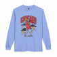 Graphic Print Long Sleeve T-Shirt - POD0038 image