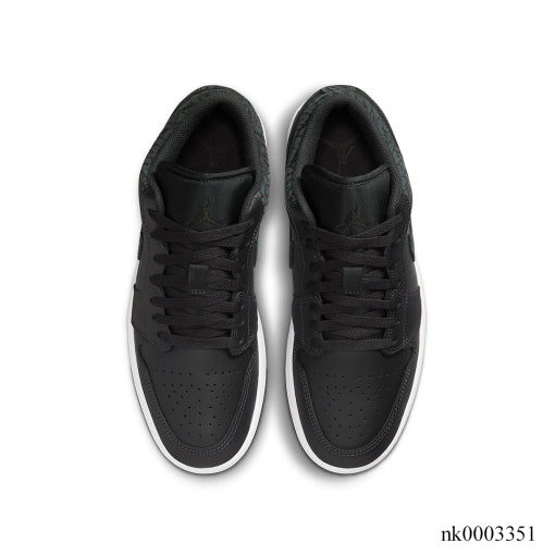 AJ 1 Low SE Black Elephant Shoes Sneakers - nk0003351 image 3