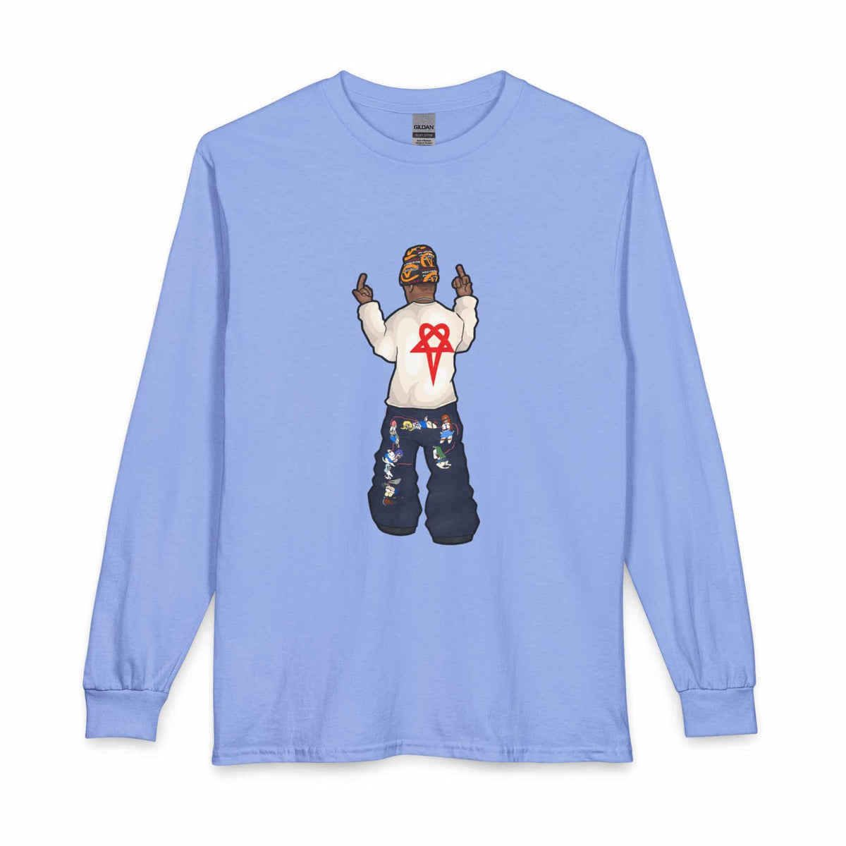 Rebel Attitude Long Sleeve T-Shirt image 8