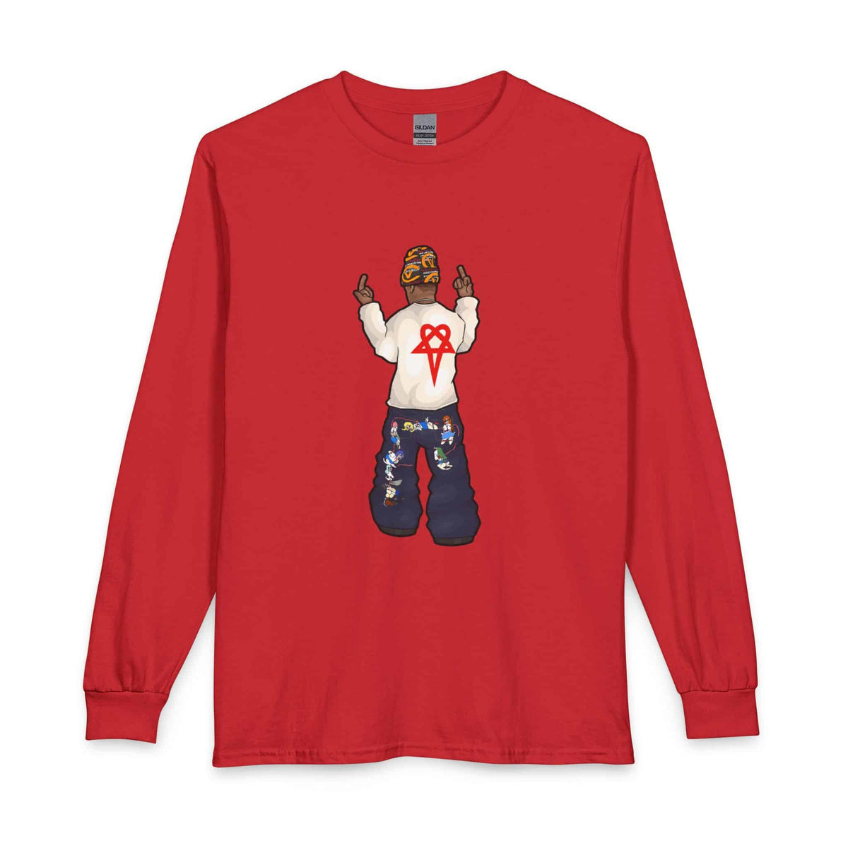 Rebel Attitude Long Sleeve T-Shirt image 16