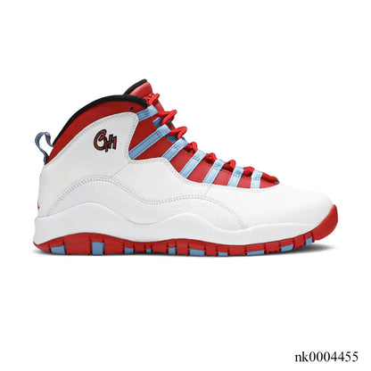 AJ 10 Chicago Flag Shoes Sneakers - nk0004455 image 0
