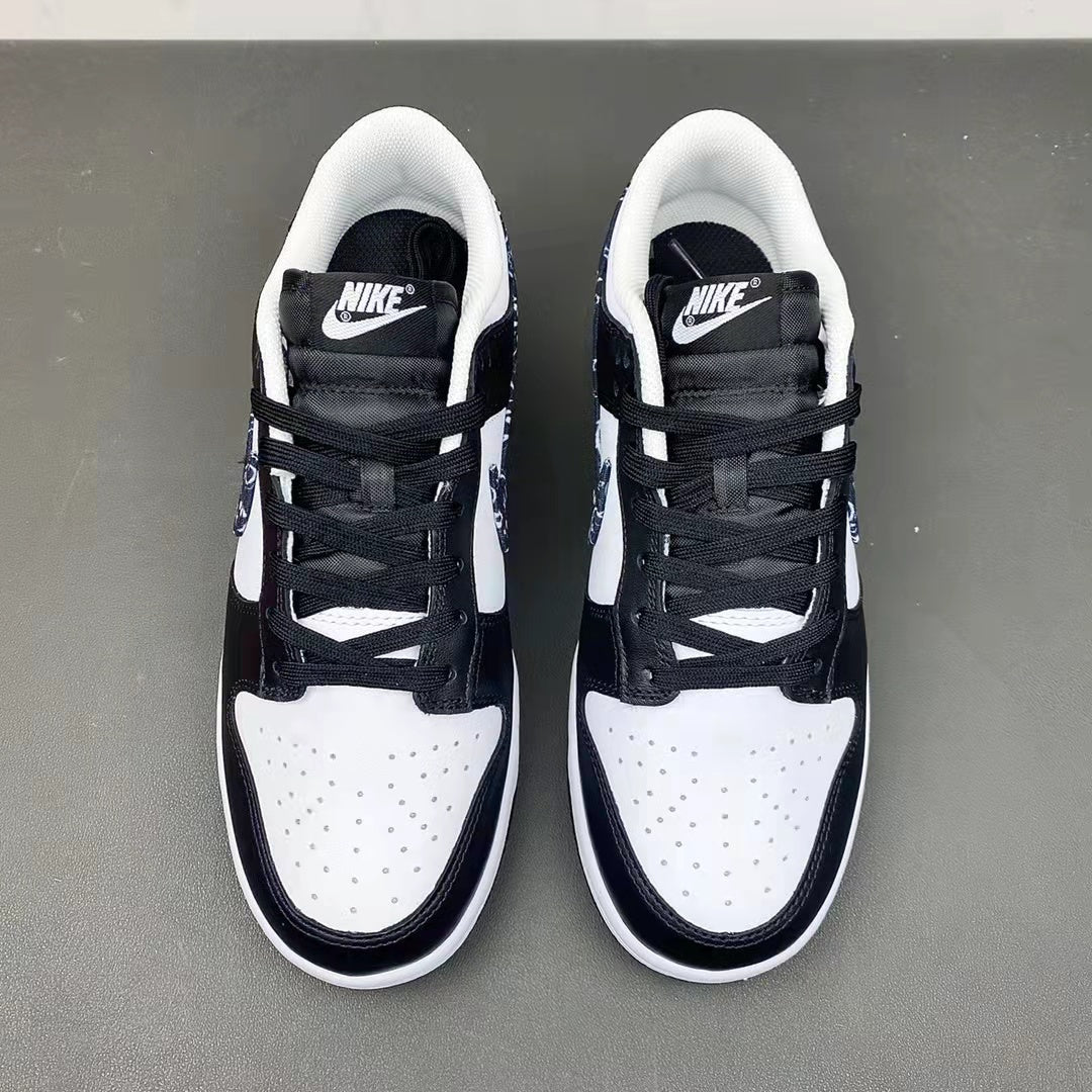 Dunk Low Black Paisley Shoes Sneakers - nk0001836 image 8