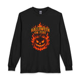 Halloween on Fire Long Sleeve T-Shirt image 0