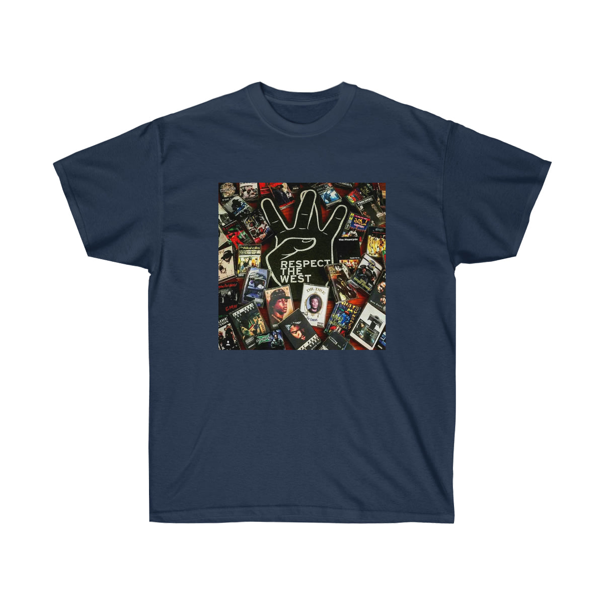 Rap Respect The West Men T-Shirt image 5