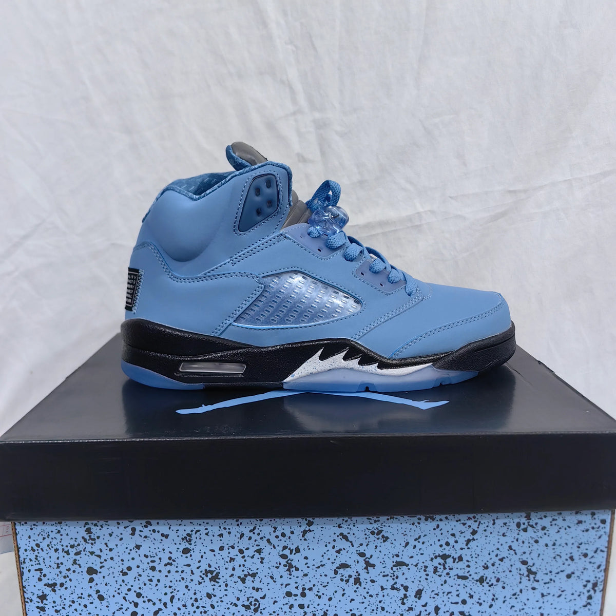 AJ 5 UNC University Blue Shoes Sneakers - nk0002350 image 13