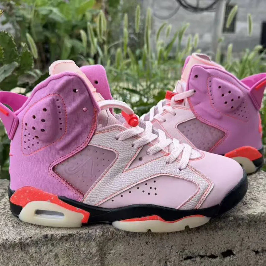 Awake NY x AJ 6 "Playful Pink"/ “Bubblegum” Shoes Sneakers - nk0005249 image 3