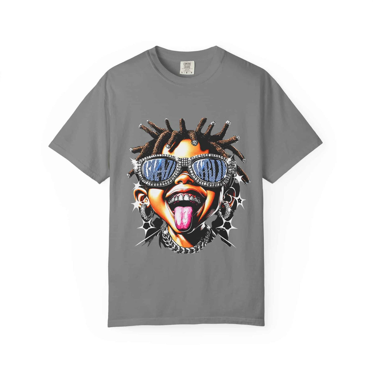 Diamond Drip Unisex Garment-Dyed T-shirt image