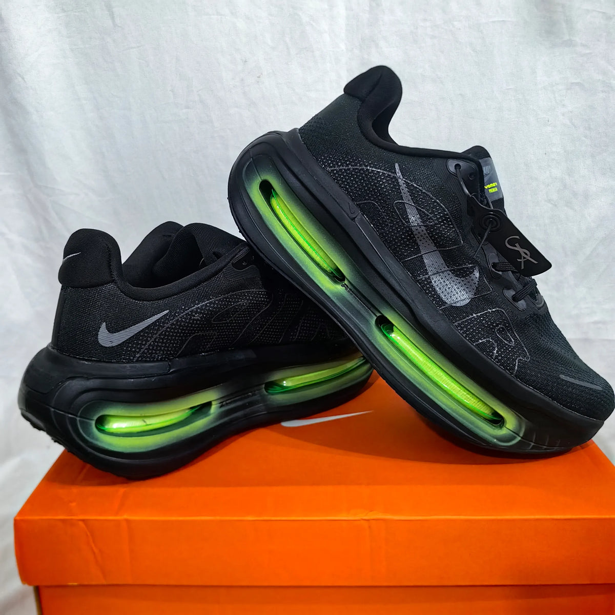Vomero Premium Black Volt Shoes Sneakers – nk0005017 image 11