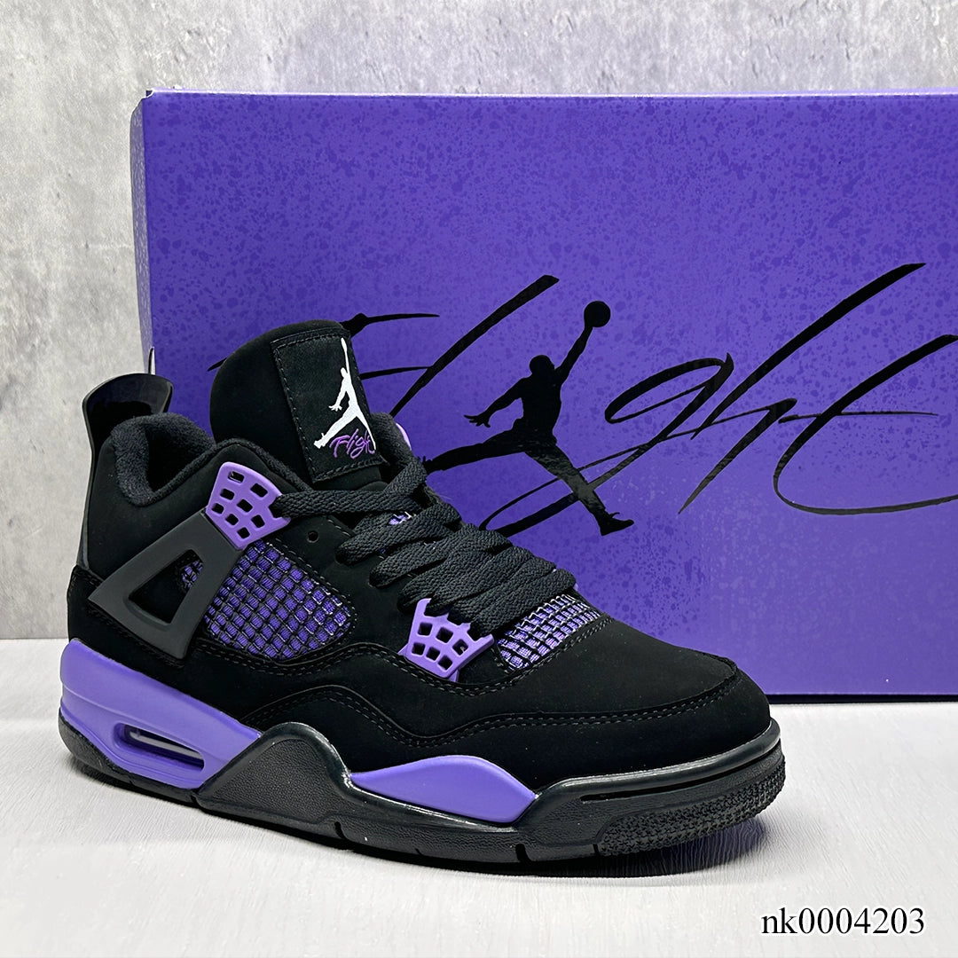 AJ 4 Purple Thunder Shoes Sneakers - nk0004203 image 10
