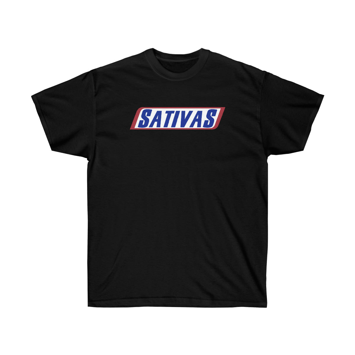 Sativas Color Men T-Shirt - Black, S image