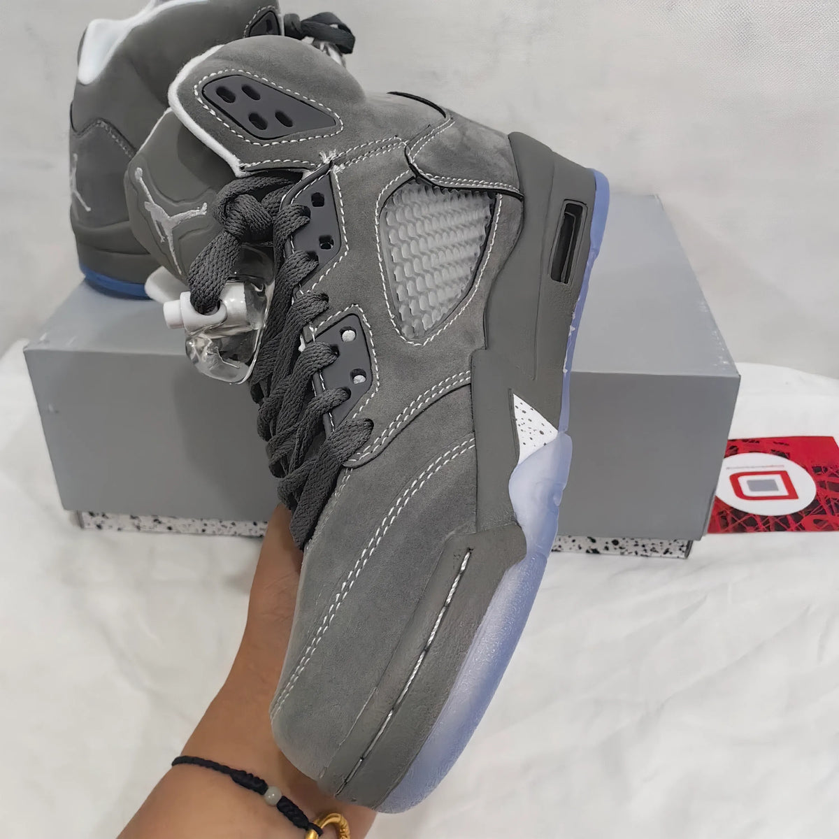 AJ 5 Wolf Grey (2026) Shoes Sneakers - nk0004821 image 14