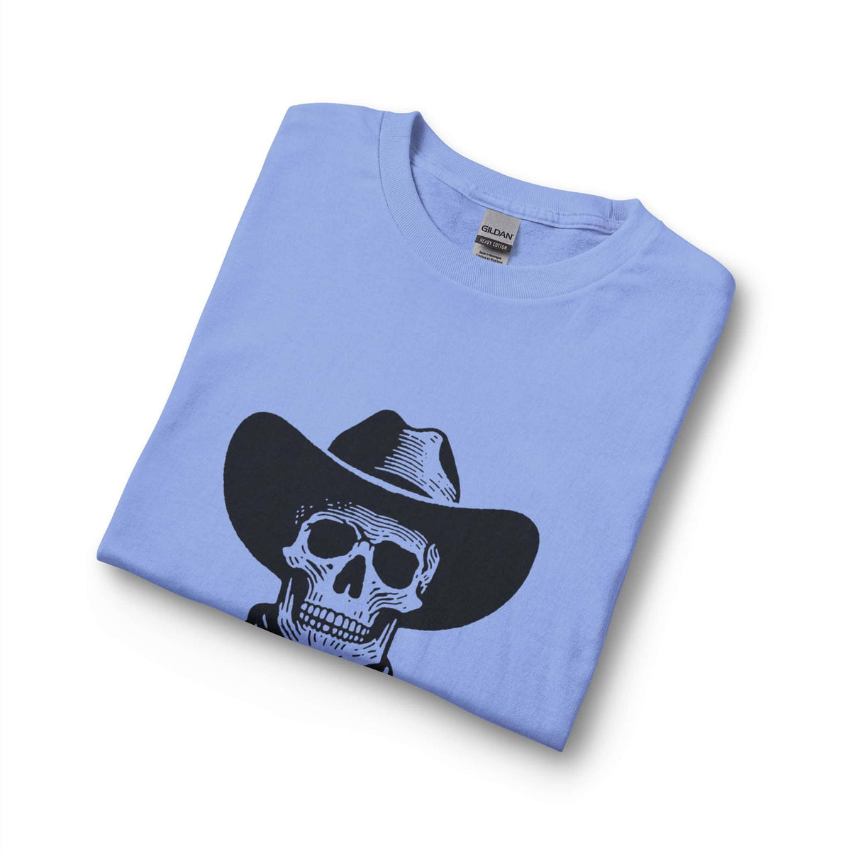 Outlaw Skull Long Sleeve T-Shirt image 6