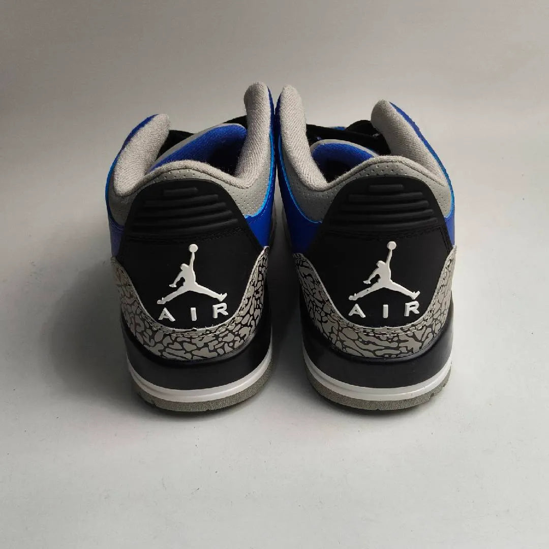 AJ 3 Retro Varsity Royal Cement Shoes Sneakers - nk0000759 image 5