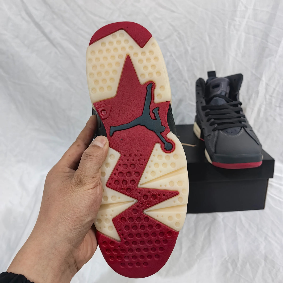 AJ MVP 'Anthracite Gym Red' Shoes Sneakers - nk0004850 image 14