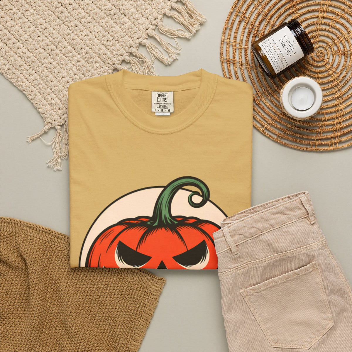 Make Halloween Great Again Unisex Garment-Dyed T-shirt image 57