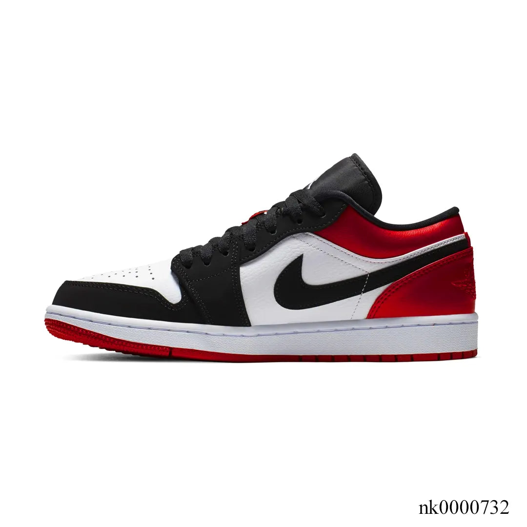 AJ 1 Low Black Toe Shoes Sneakers - nk0000732 image 1