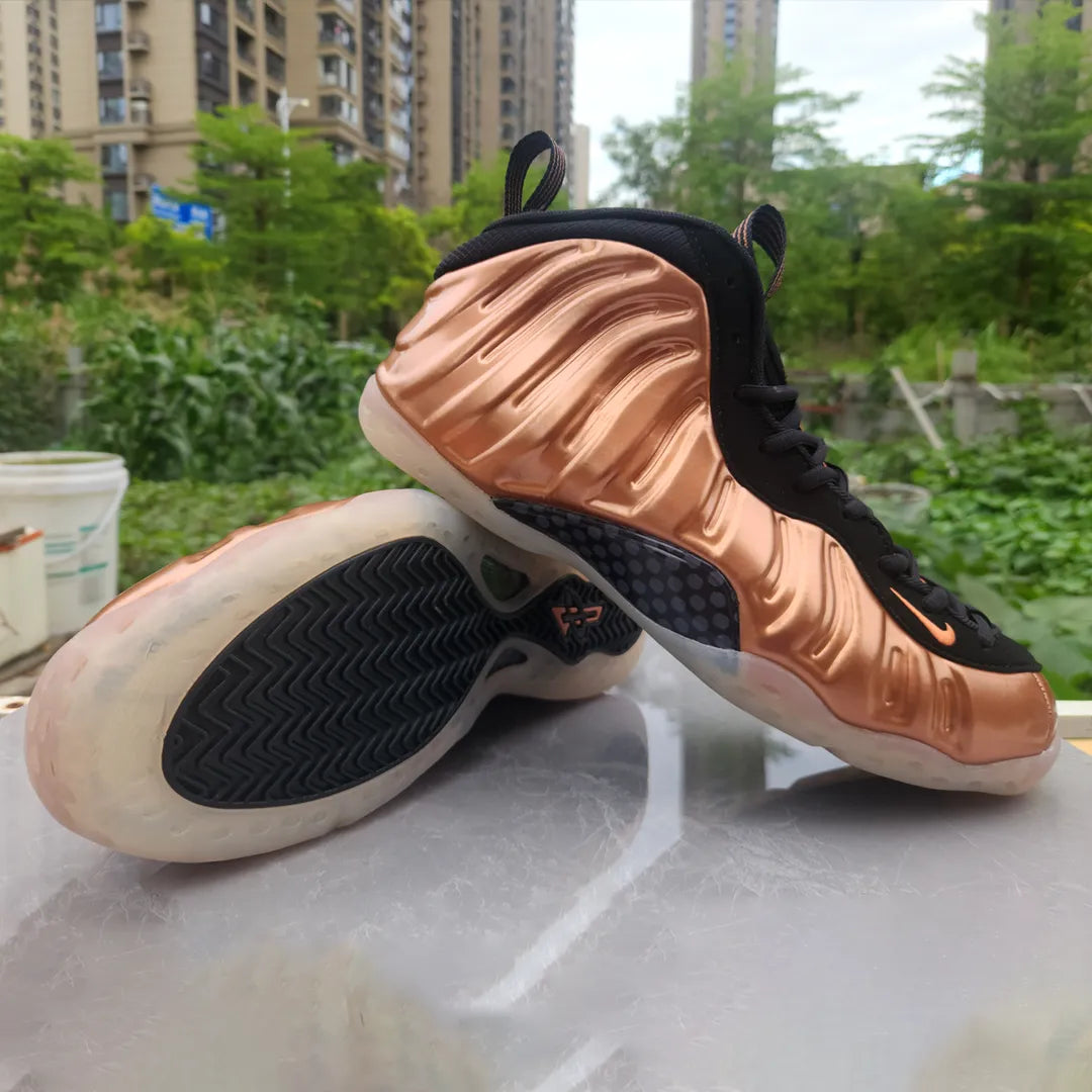 Air Foamposite One Metallic Copper Shoes Sneakers – nk0003889 image 7