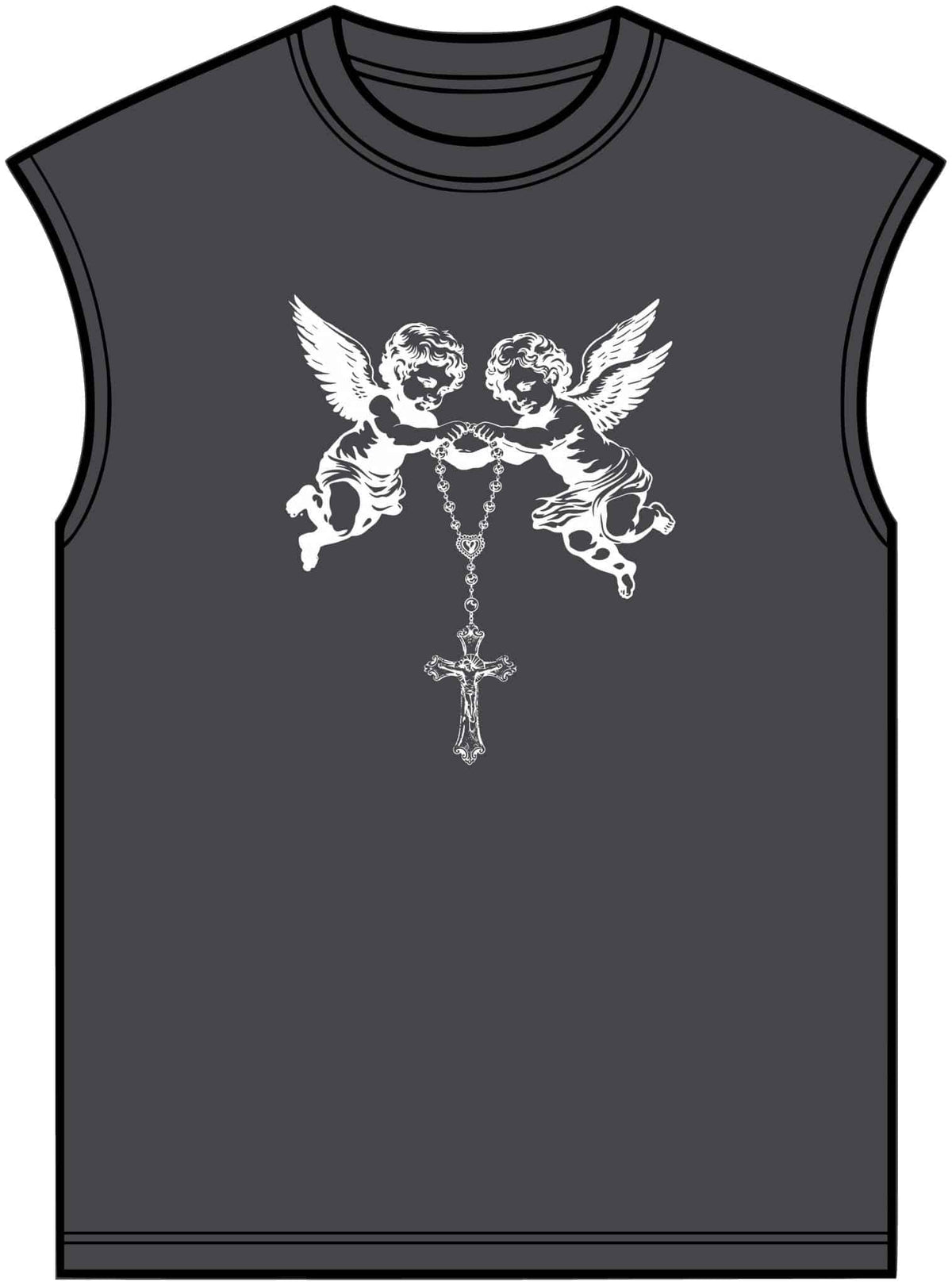 Heavenly Guardians Unisex Garment-Dyed Muscle Tee image 12