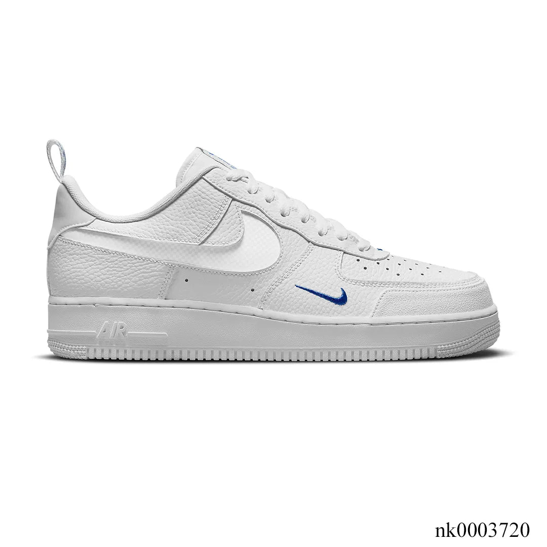 AF 1 Low White Grey Blue Shoes Sneakers - nk0003720 image 1