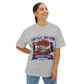 Graphic Print Unisex Oversized Boxy Tee - POD0037 image 27