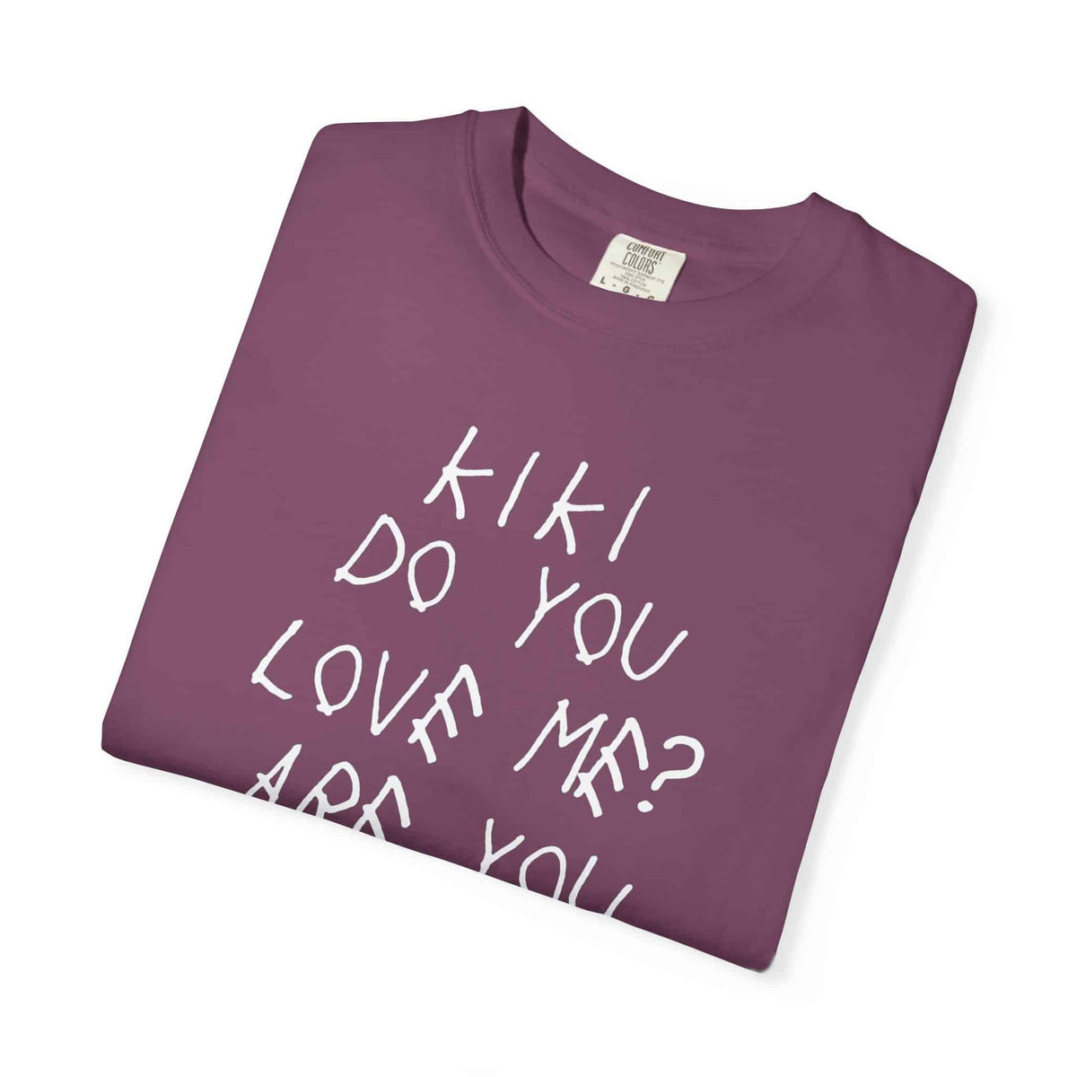 Kiki Loves Me Unisex Garment-Dyed T-shirt image 58