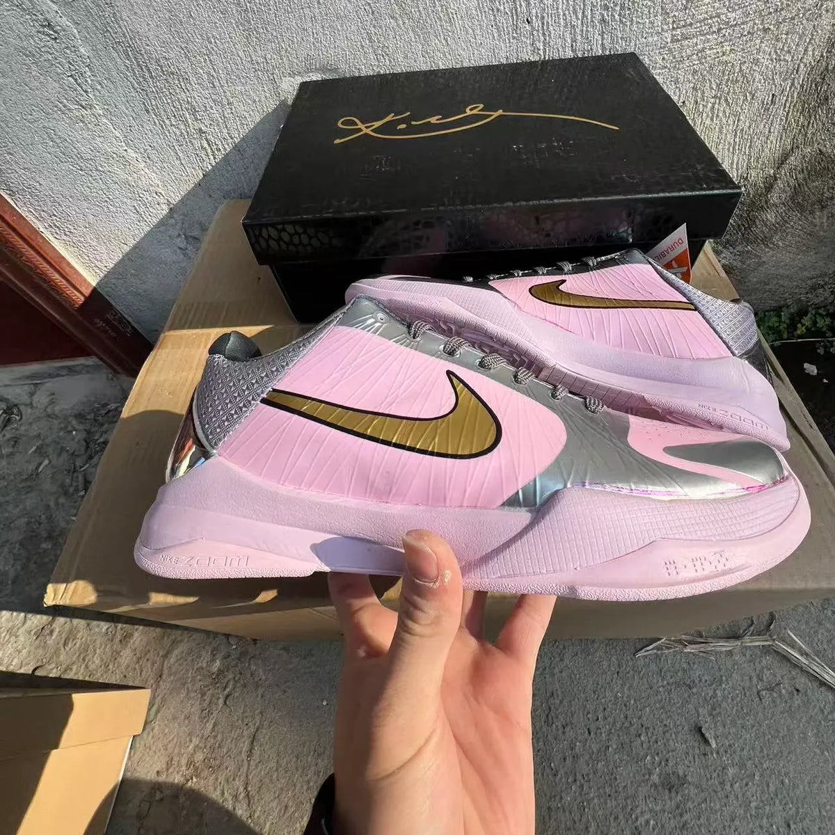 Kobe 5 Protro Arike Ogunbowale PE Shoes Sneakers – nk0004907 image 3