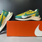 Sacai x Pegasua Vaporfly Yellow Green Shoes Sneakers - nk0000741 image 13