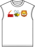 Bee Unisex Garment-Dyed Muscle Tee image 0