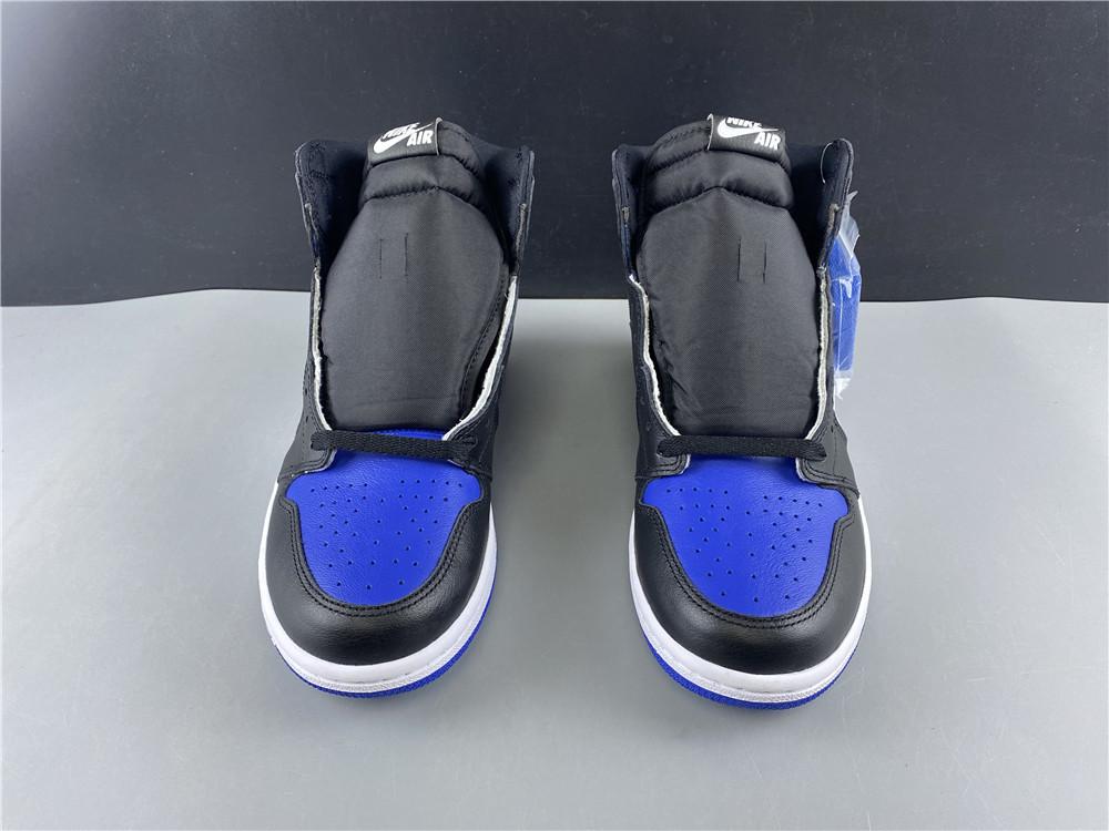 AJ 1 Retro High Black Game Royal Shoes Sneakers - nk0000685 image 5