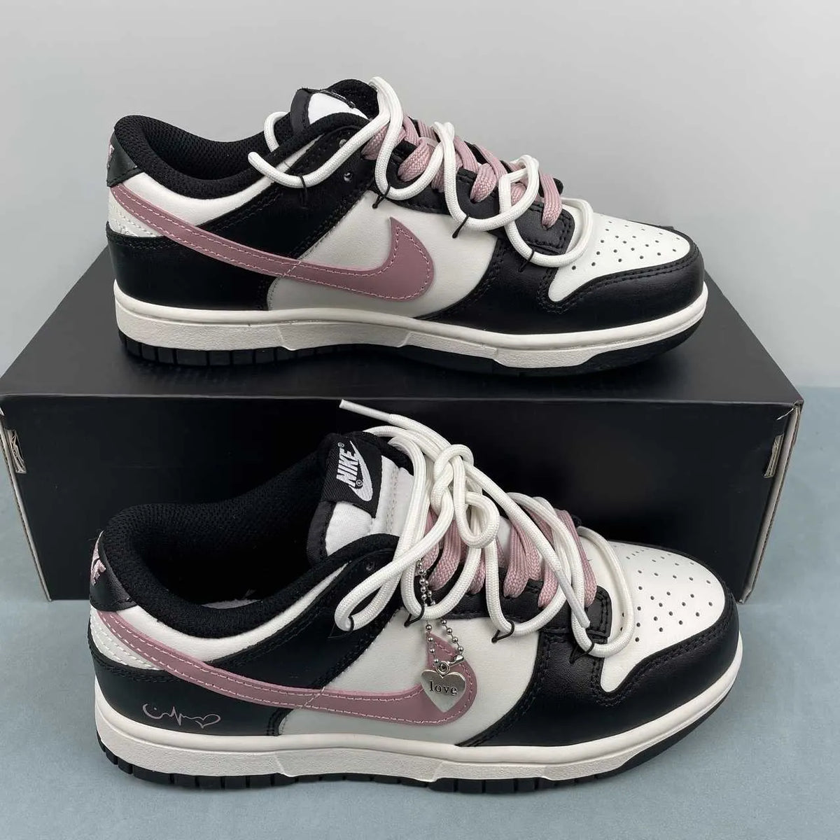 Dunk Low ‘Black Pink Deconstructed Gift’ Shoes Sneakers – nk0005381 image 17